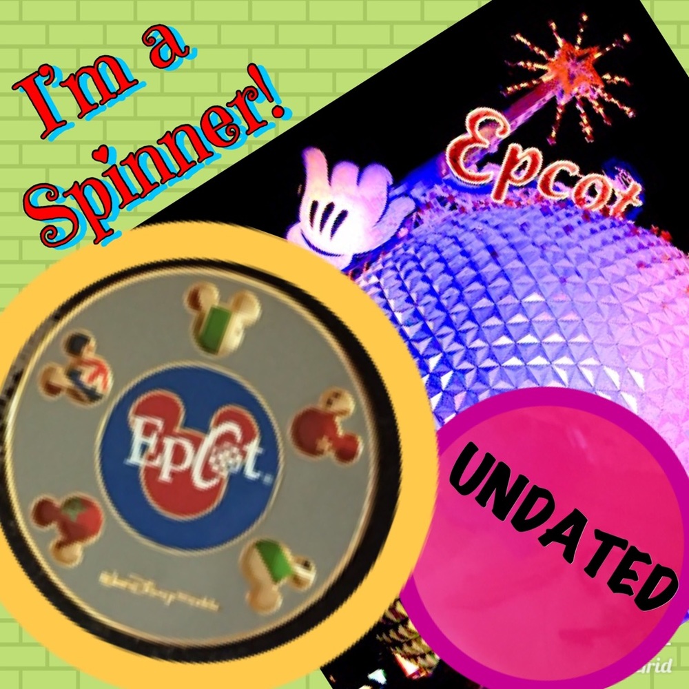 “EPCOT spinner collectable Trading Pin- like NWT